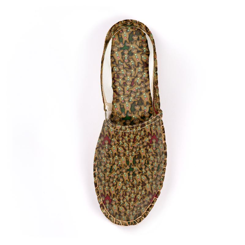 Gingerbread Cookie Espadrilles