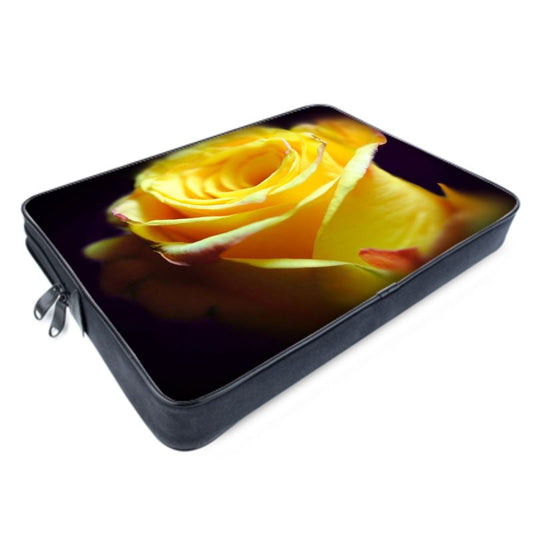 Yellow Rose Laptop Case