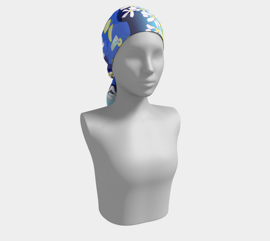 Lemonade Pattern Long Scarf