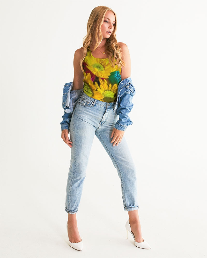 Bright Spring Daisies Women's Tank