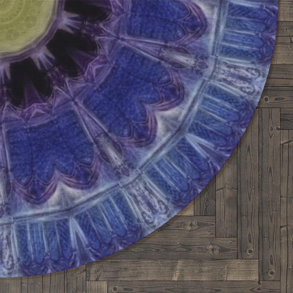 Cathedral Kaleidoscope Round Rug