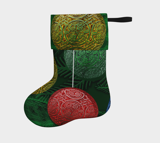 Celtic Ornament Holiday Stocking