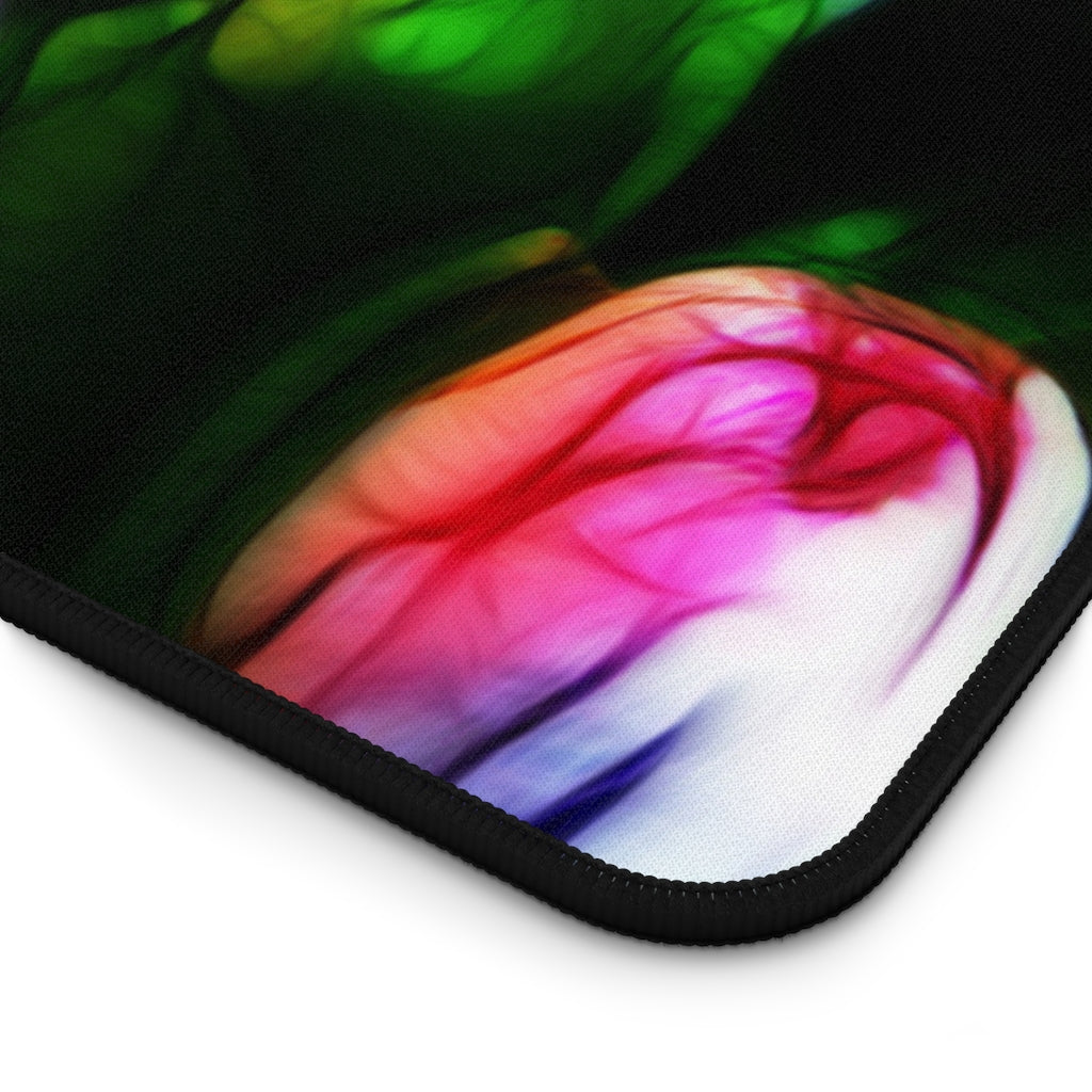 Pink Tulips Desk Mat