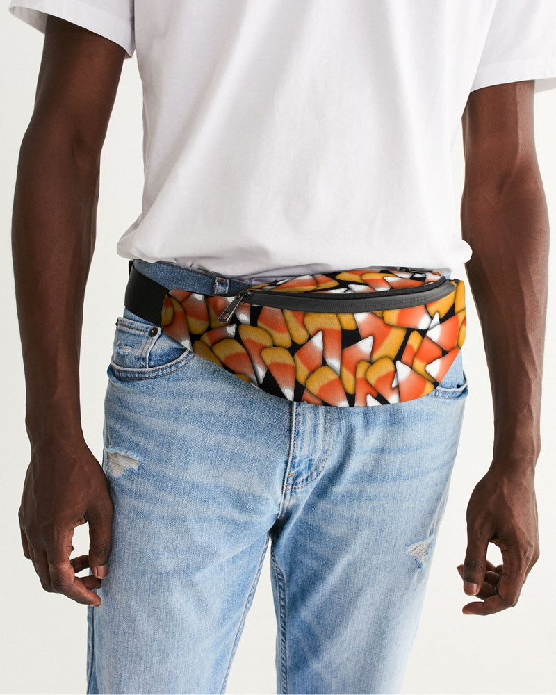Candy Corn Pattern Crossbody Sling Bag