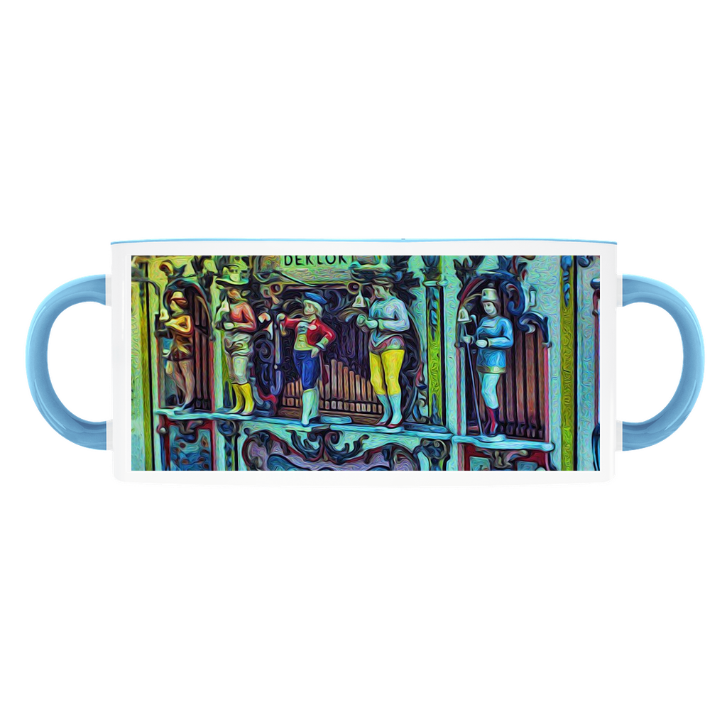 Vintage Travel Music Cart at Netherlands Accent Mugs