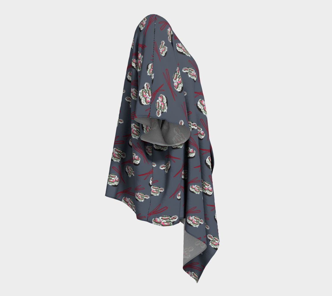 Sushi Draped Kimono