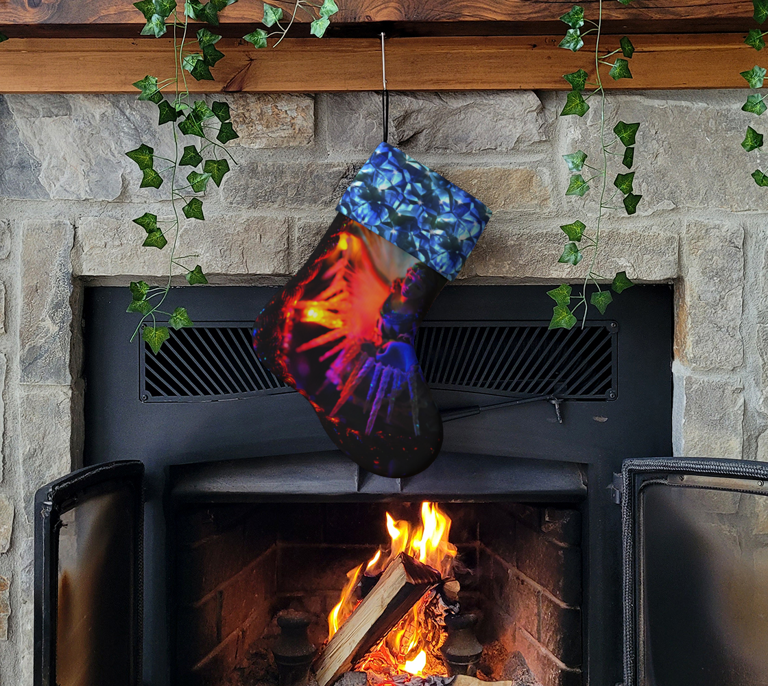 Sugar Plum Fairy Christmas Stocking