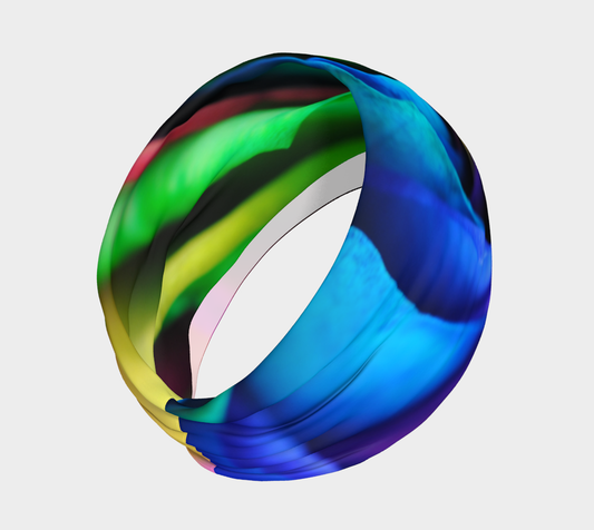 Rainbow Rose 17 Headband