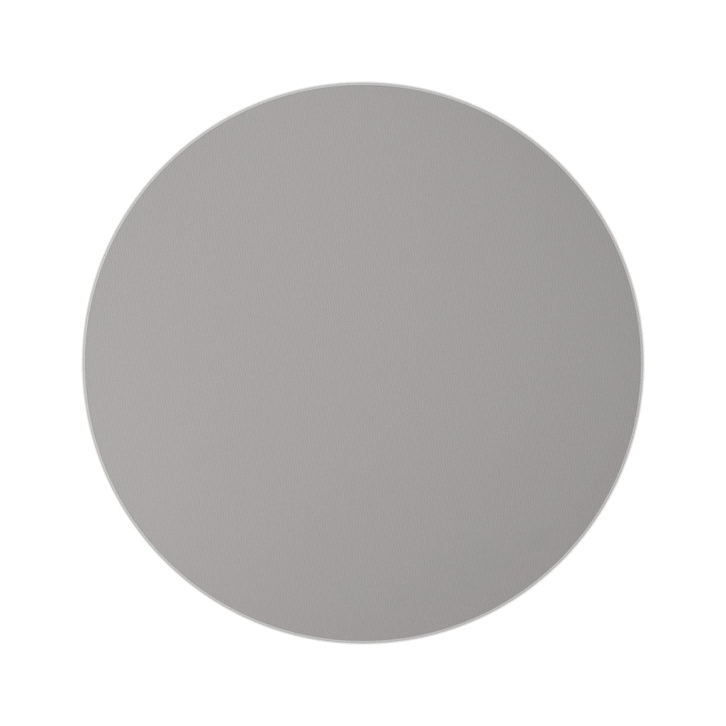 Blue Orange Sketchy Kaleidoscope Round Rug