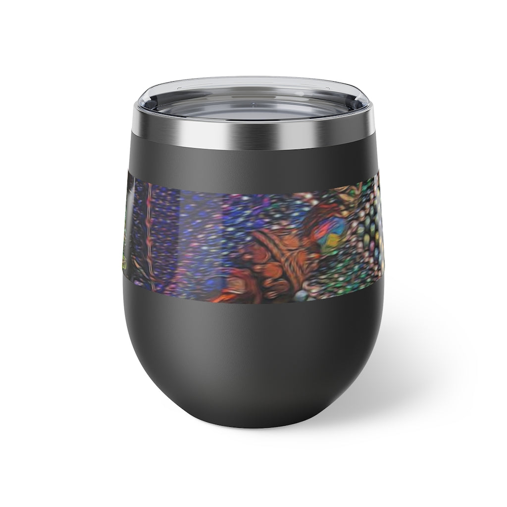 Beaded Jewelry Copper Vacuum Insulated Cup, 12oz
