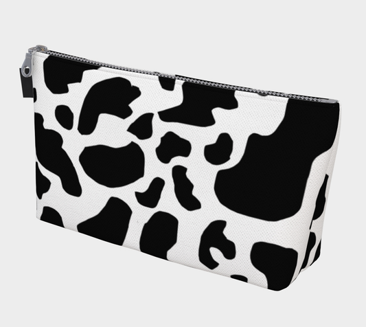 Cow Spots Makeup Bag