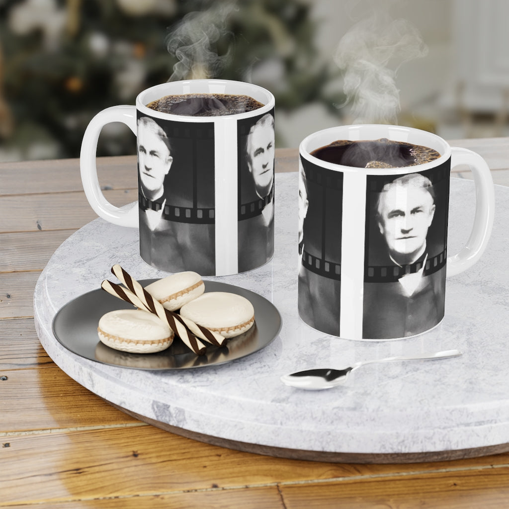 Silent Film Thomas Edison Ceramic Mugs (11oz\15oz\20oz)