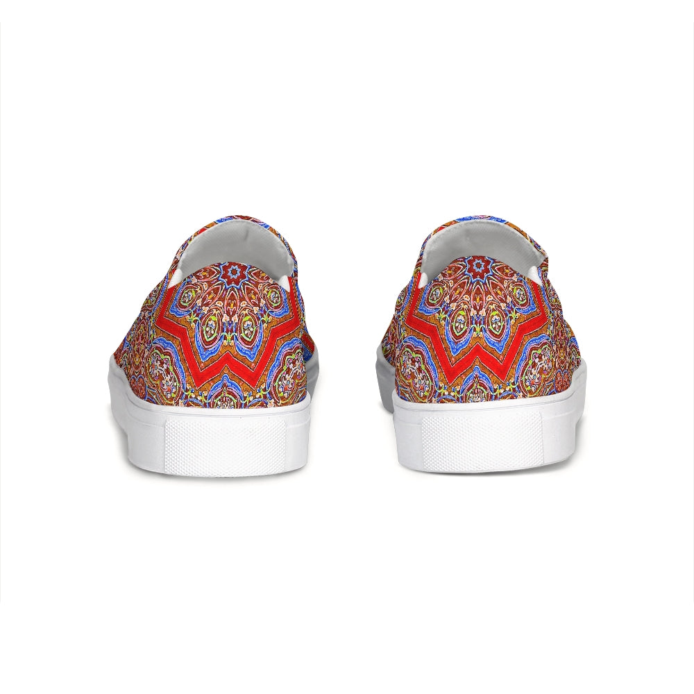 Medieval Kaleidoscope Slip-On Canvas Shoe