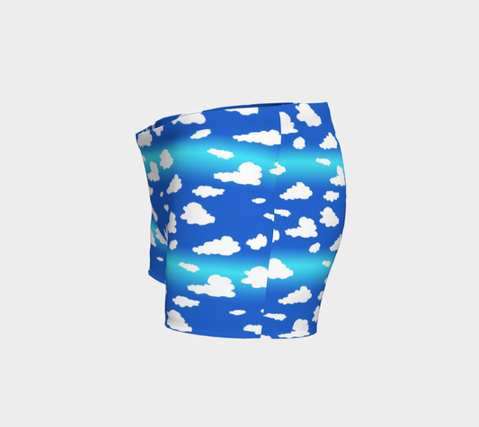 Clouds Pattern Shorts