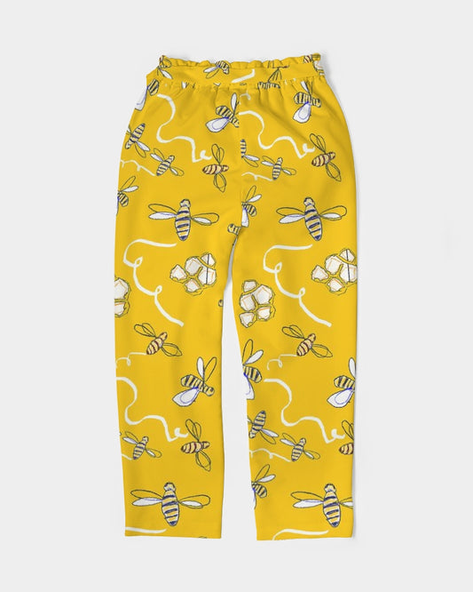 Honey B ees Women's Belted Tapered Pants