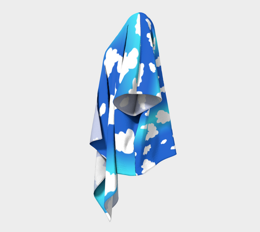 Clouds Draped Kimono