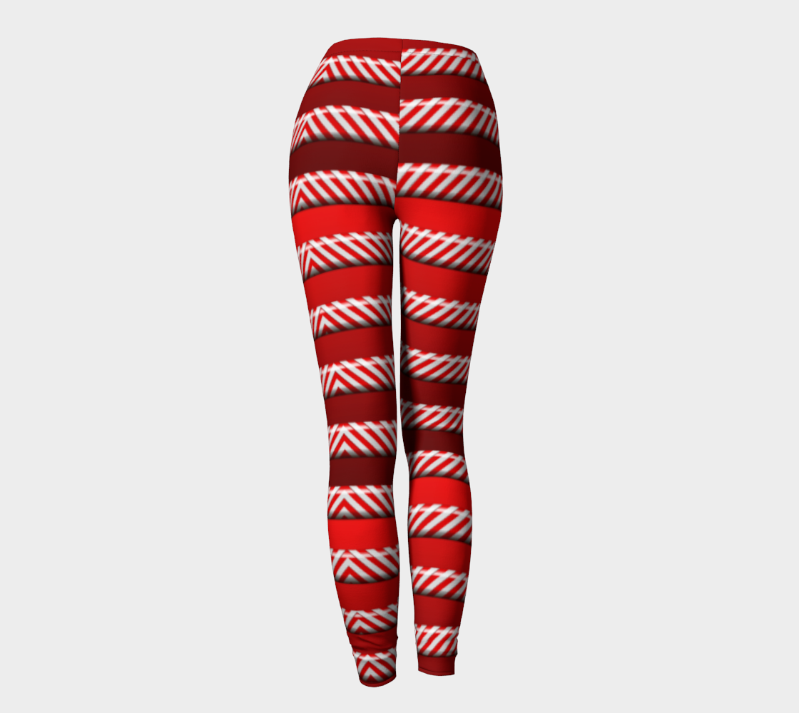 Peppermint Stripes Leggings
