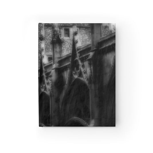 Vintage Travel Gothic Arches Journal - Ruled Line