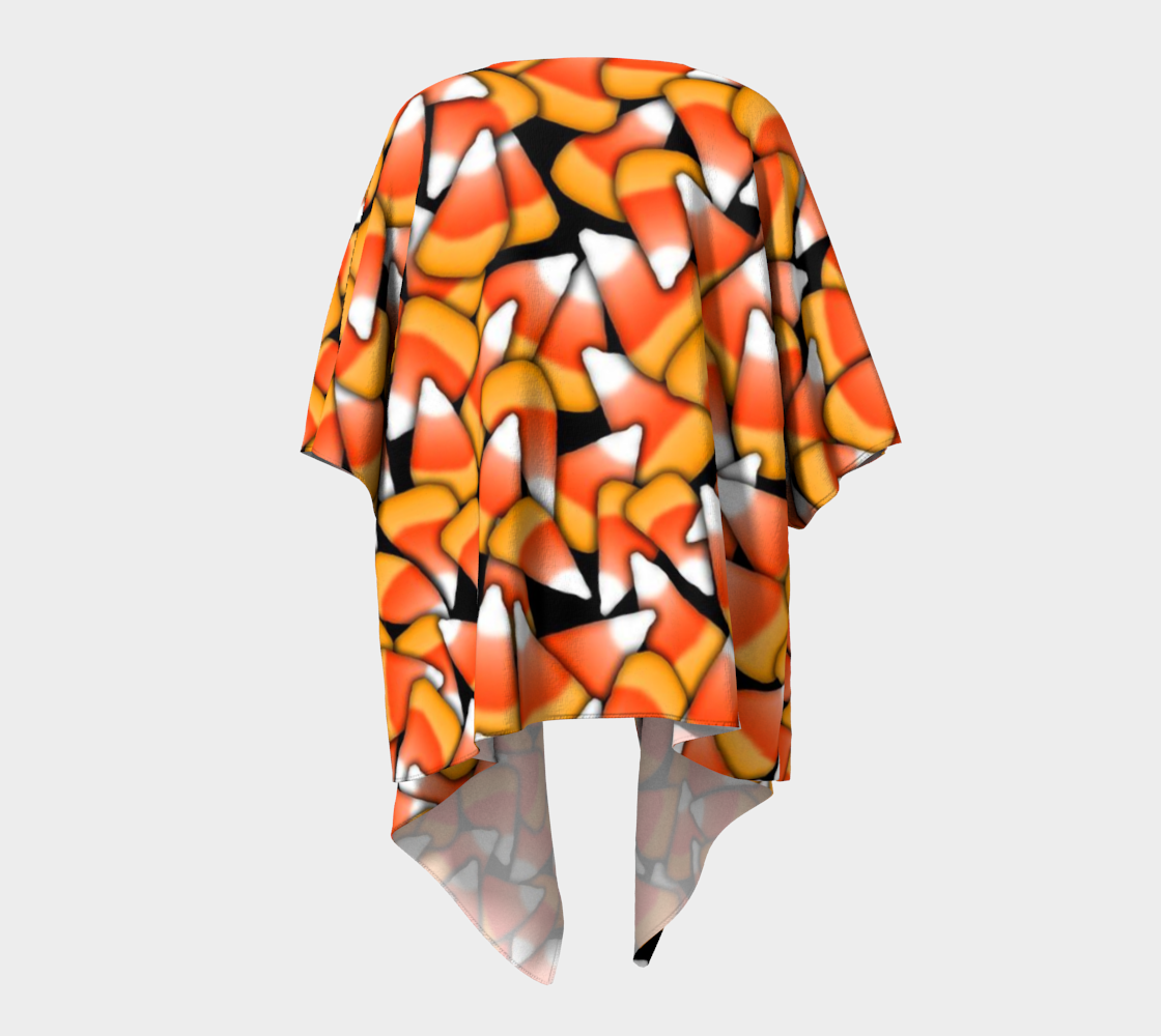 Candy Corn Draped Kimono