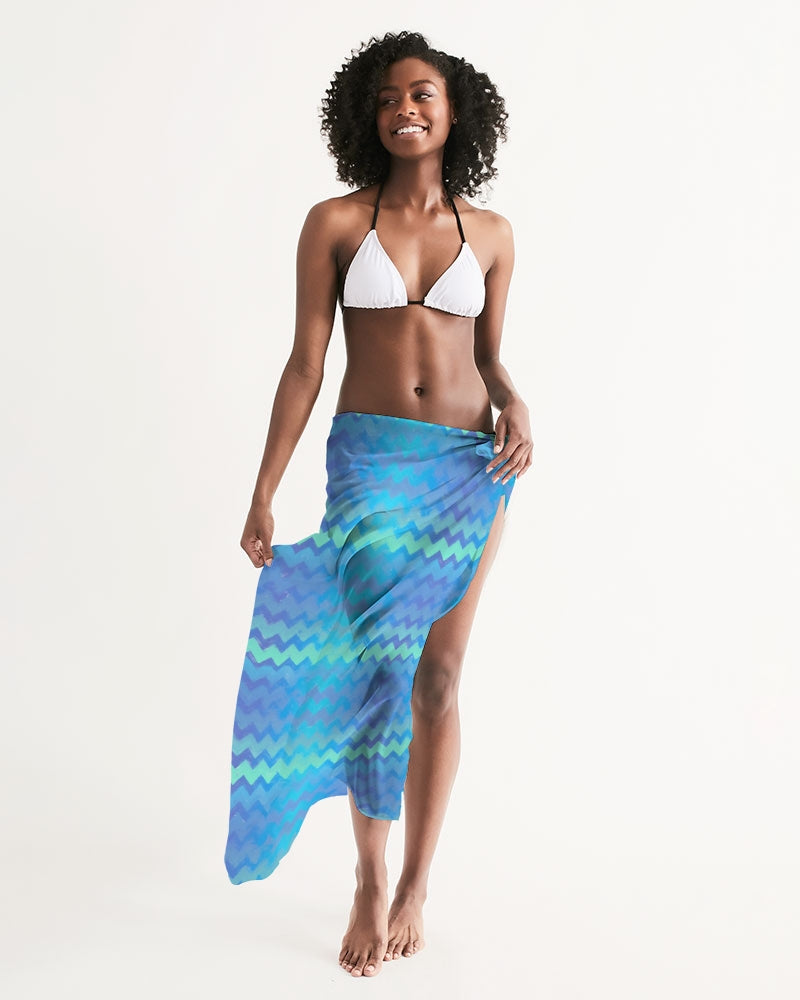 Mermaid Stripes Swim Cover Up