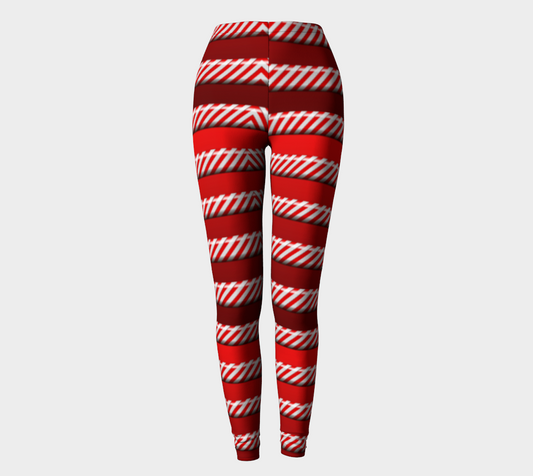 Peppermint Stripes Leggings