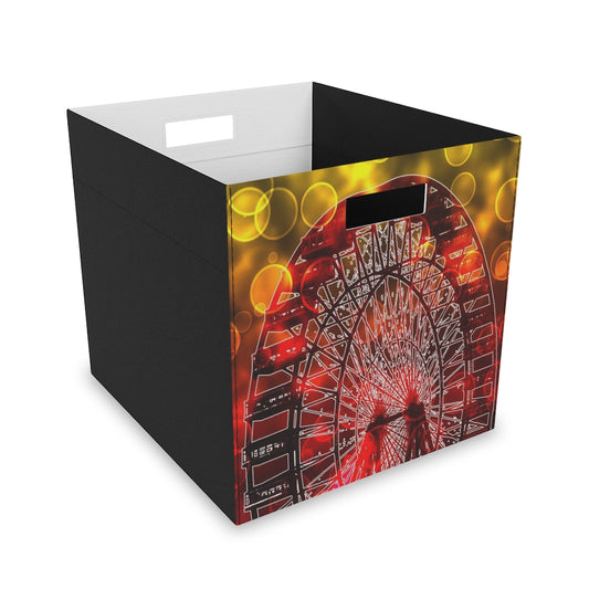 Bokeh Light Ferris Wheel Felt Storage Box