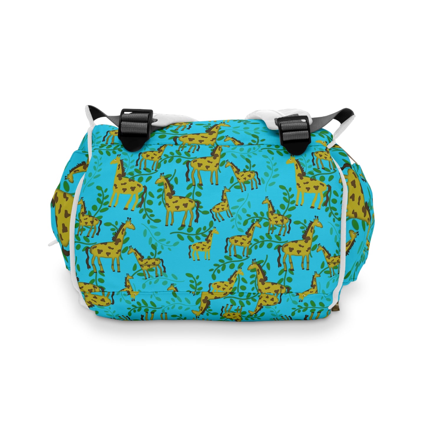 Cute Giraffes Pattern Multifunctional Diaper Backpack