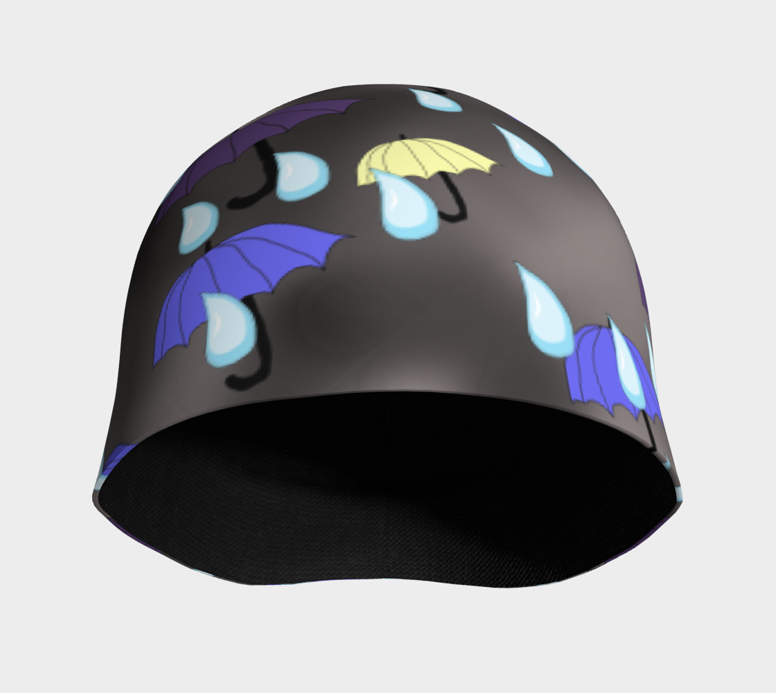 Rain and Umbrellas Hat