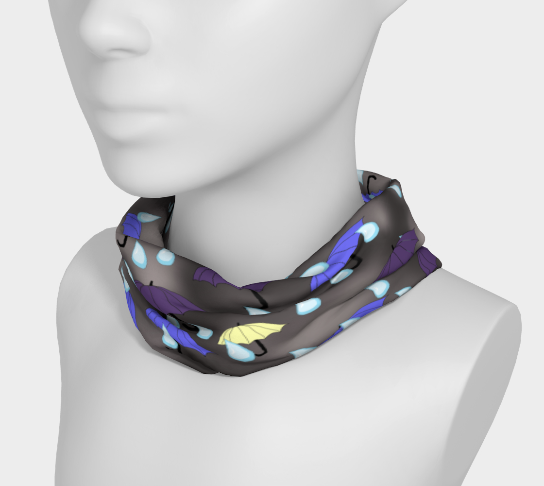 Rain and Umbrellas Headband