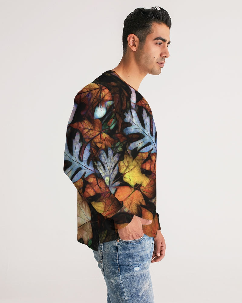 Mid October Leaves Men's Long Sleeve Tee