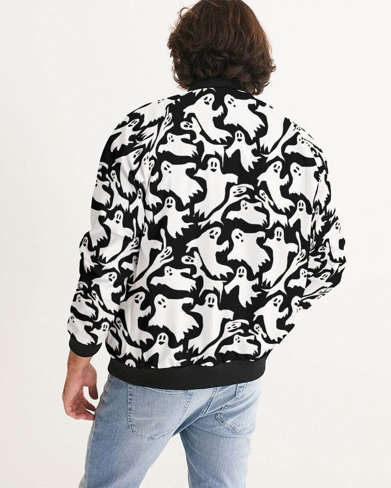 Ghosts Pattern Men's Bomber Jacket