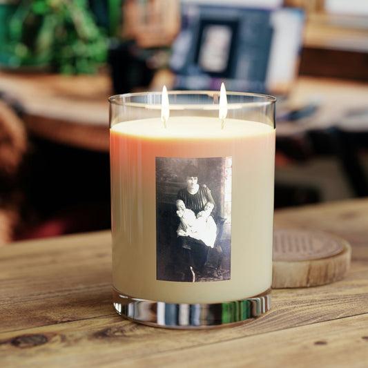 Early 1900s Mother with Twins Scented Candle - Full Glass, 11oz