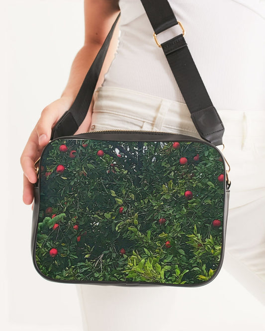 Apple Tree Close Up Crossbody Bag