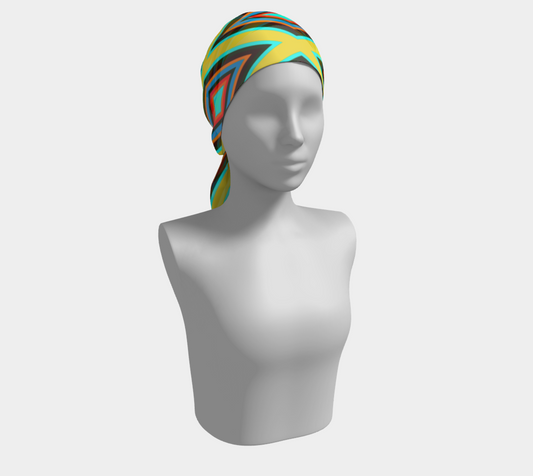 Colorful Diamonds Variation 5 Long Scarf