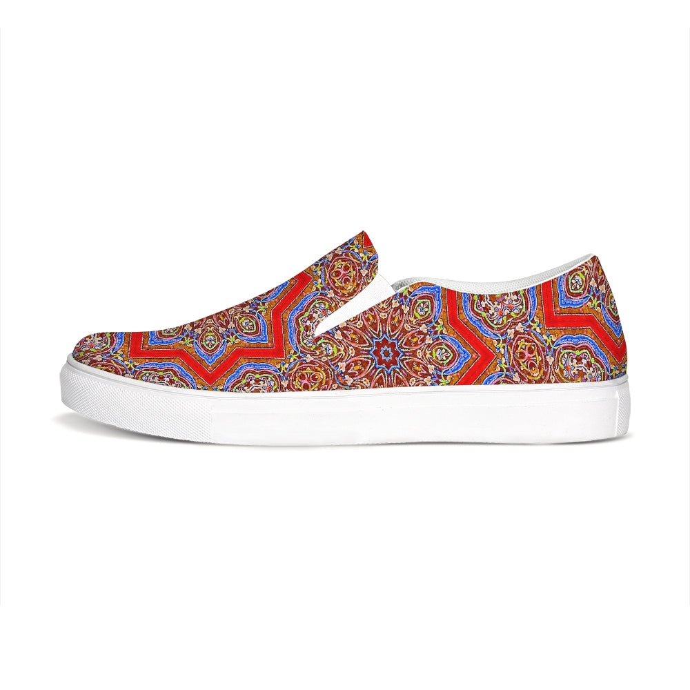 Medieval Kaleidoscope Slip-On Canvas Shoe