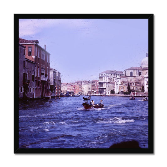 Europe Trip 1970 Number 18 Budget Framed Poster