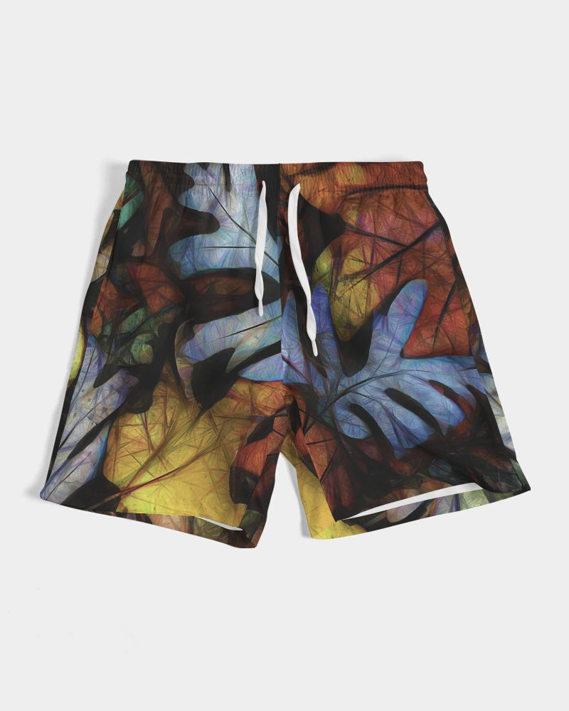 Mid October Leaves Men's Swim Trunk