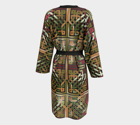 Earthtone Celtic Knot Peignoir