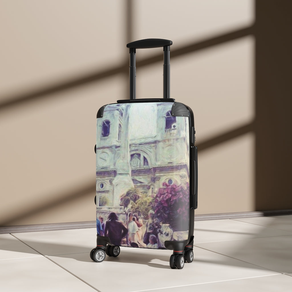 Spanish Steps In Rome Suitcases