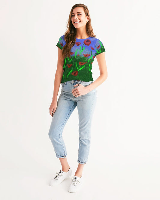 Field Of Poppies Women's Tee