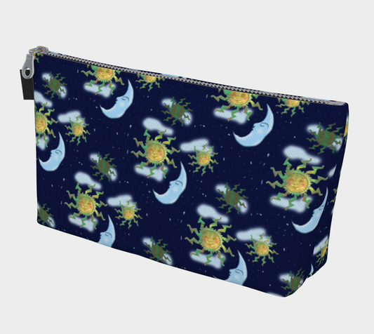 Antique Sun Makeup Bag