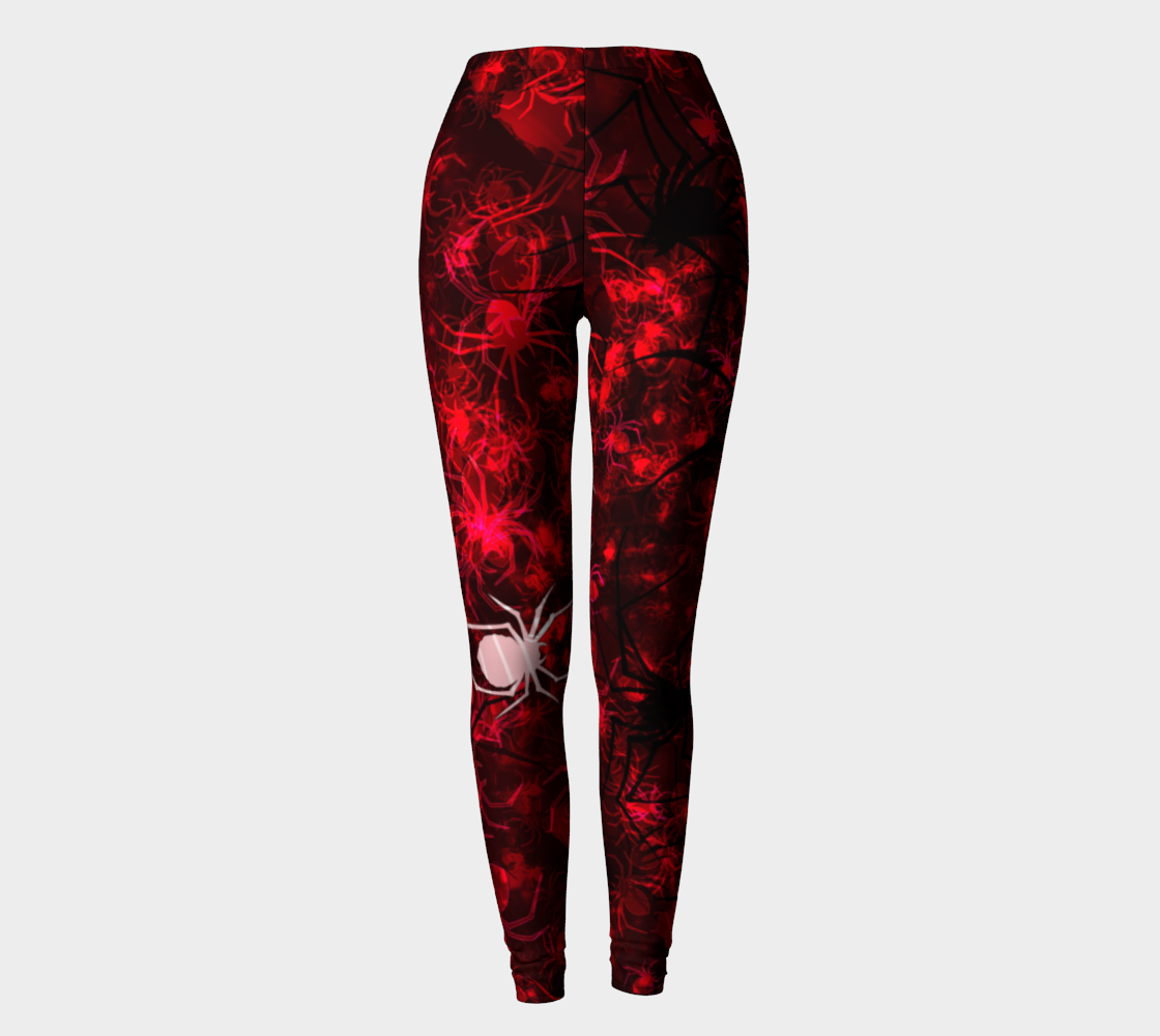 Red Spider Swarm Leggings