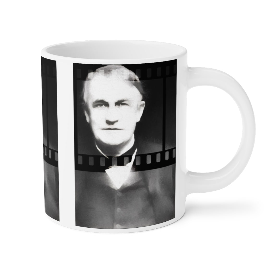 Silent Film Thomas Edison Ceramic Mugs (11oz\15oz\20oz)