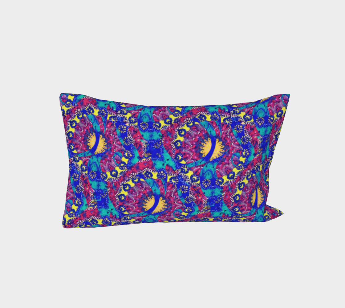 Caribbean Graffiti Bed Pillow Sleeve
