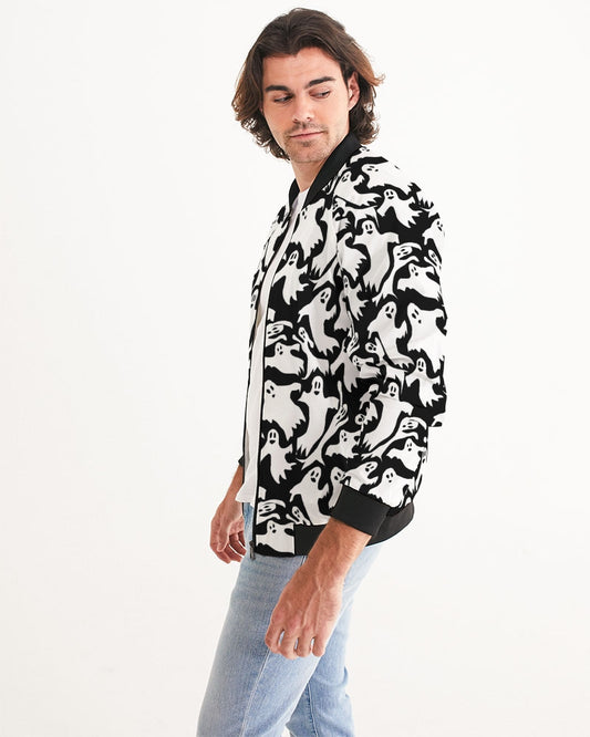 Ghosts Pattern Men's Bomber Jacket