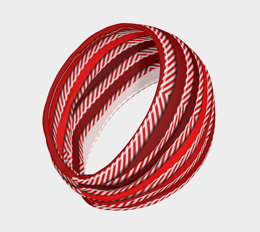 Peppermint Stripes Headband