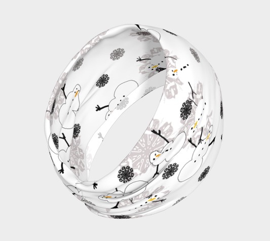 Snowman Pattern Headband