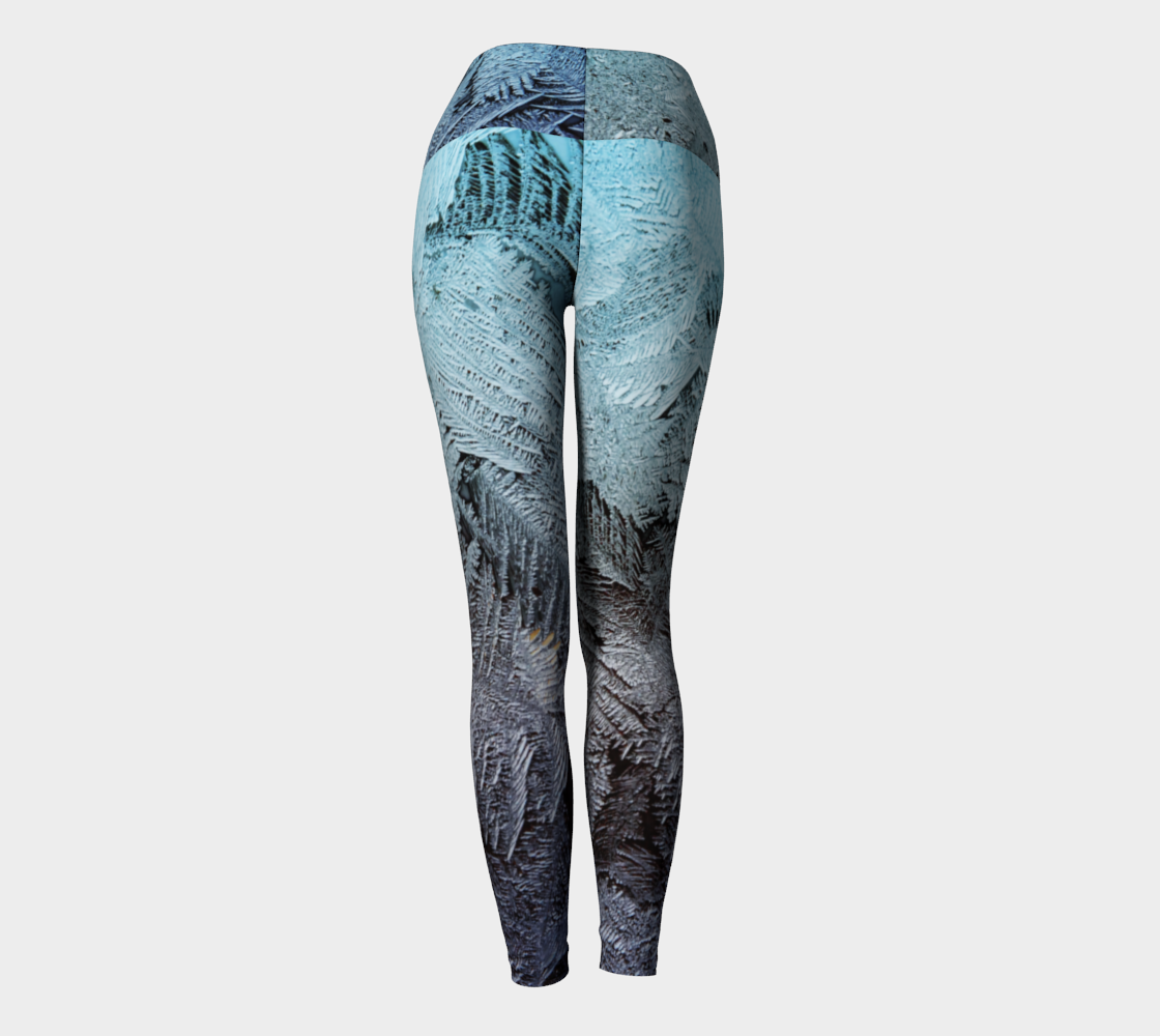 Window Frost Yoga Leggings