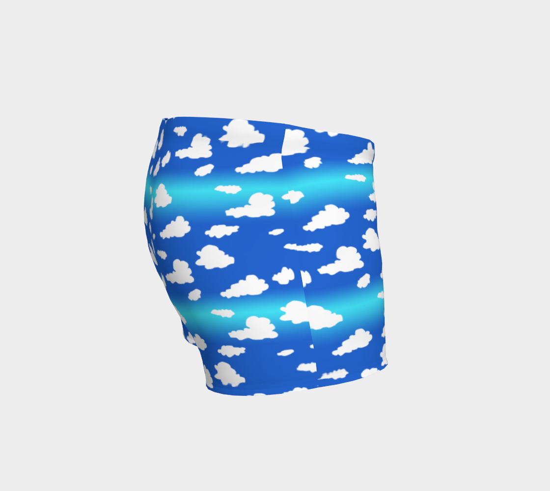 Clouds Pattern Shorts