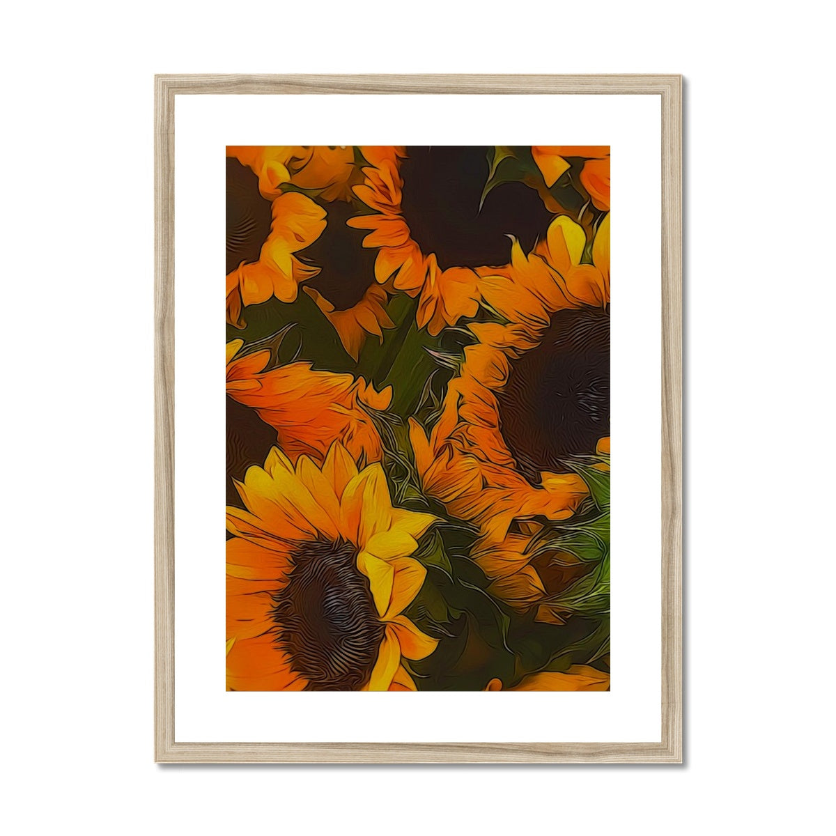 Sunflowers Framed & Mounted Print